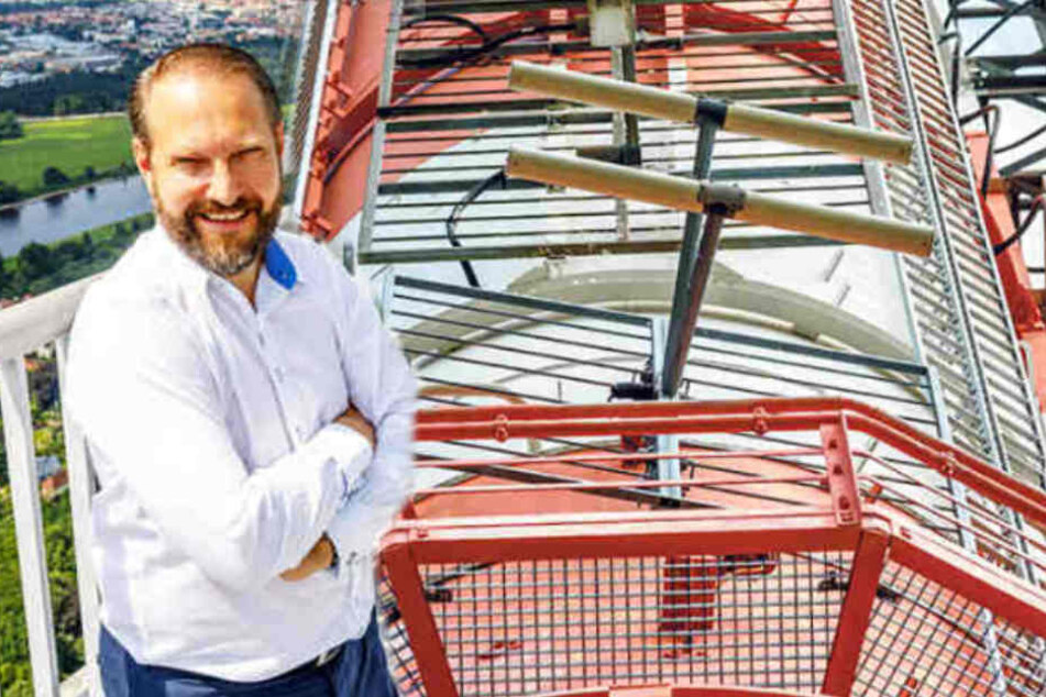 Michael Radomski, Geschäftsführer der Uplink Network GmbH aus Düsseldorf.