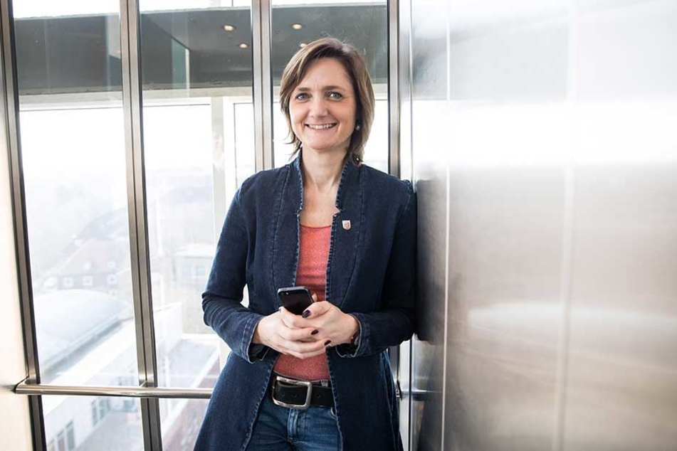 Simone Lange, Oberbürgermeisterin von Flensburg, wird auch als Parteivorsitzende auf dem Sonderparteitag kandidieren.