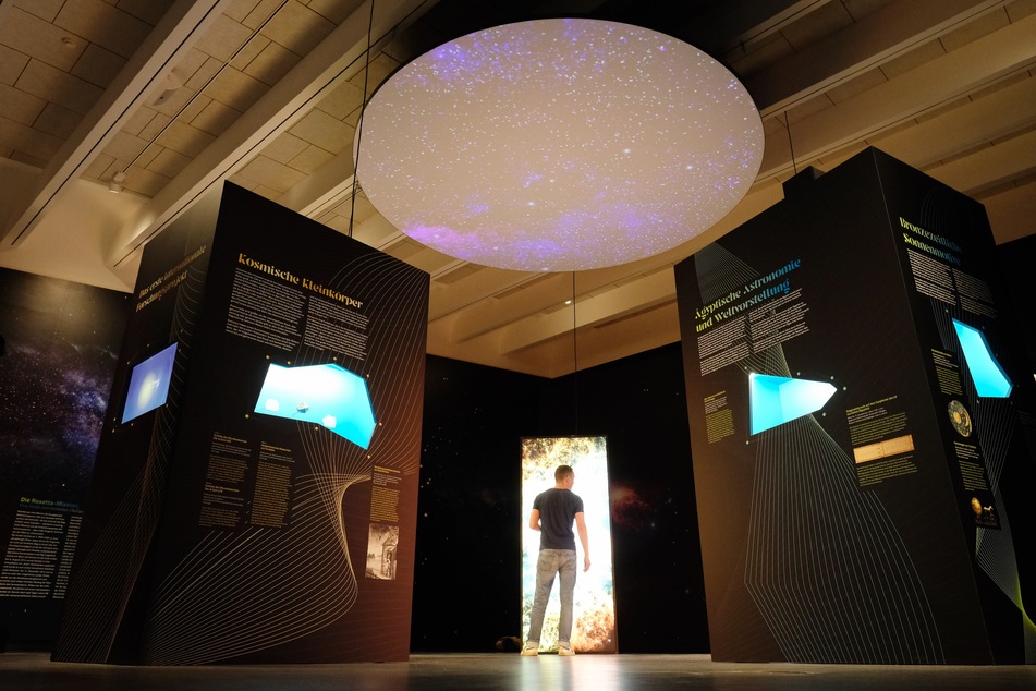 Die Sonderschau "Sternensucher" zeigt seit Oktober 2020 die 4000 Jahre alte Geschichte der Himmelsbeobachtung. Derzeit ist das Besucherzentrum pandemiebedingt geschlossen. (Archivbild)