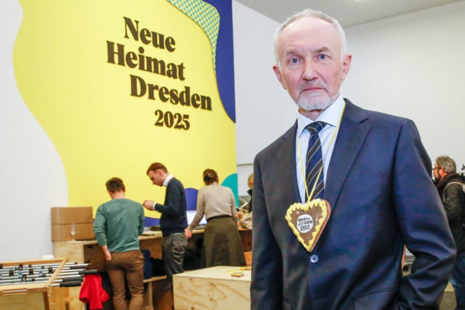 Professor Klaus Vogel (62) ist Direktor des Hygiene-Museums und war Gastgeber im Showroom.