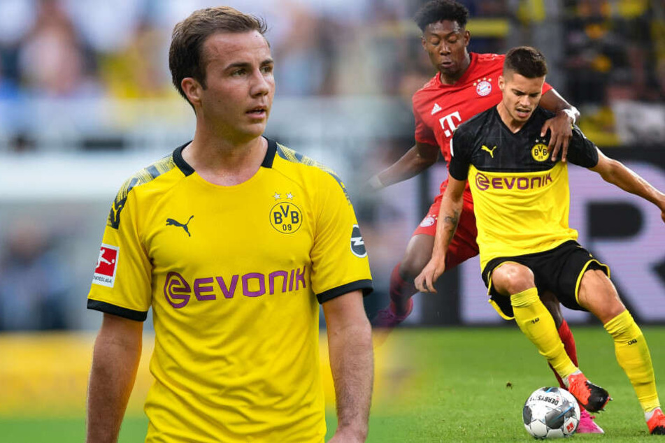 Holt sich Hertha BSC im Winter Julian Weigl (r) und im Sommer Mario Götze?