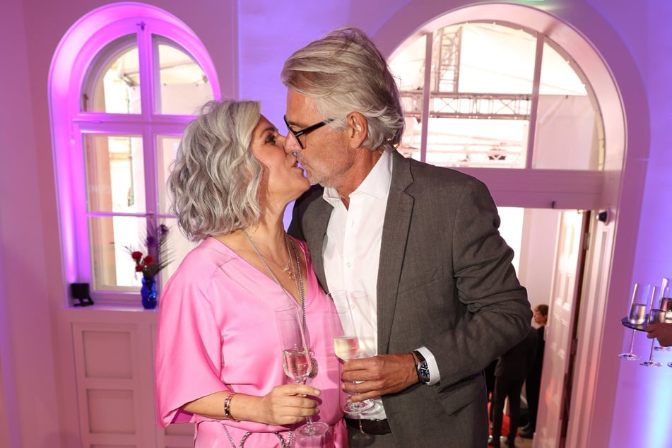 Schrowange und ihr Mann Frank Spothelfer lernten sich 2017 auf einer Kreuzfahrt kennen.