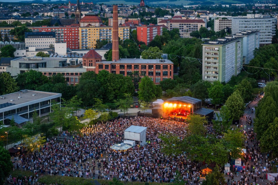 Das "Kosmos"Festival lockt jedes Jahr viele Besucher nach Chemnitz.