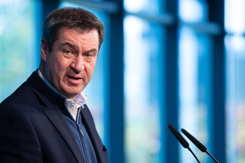 Bayerns Ministerpräsident Markus Söder wirbt für eine Verlängerung des sogenannten Lockdowns. (Archiv)