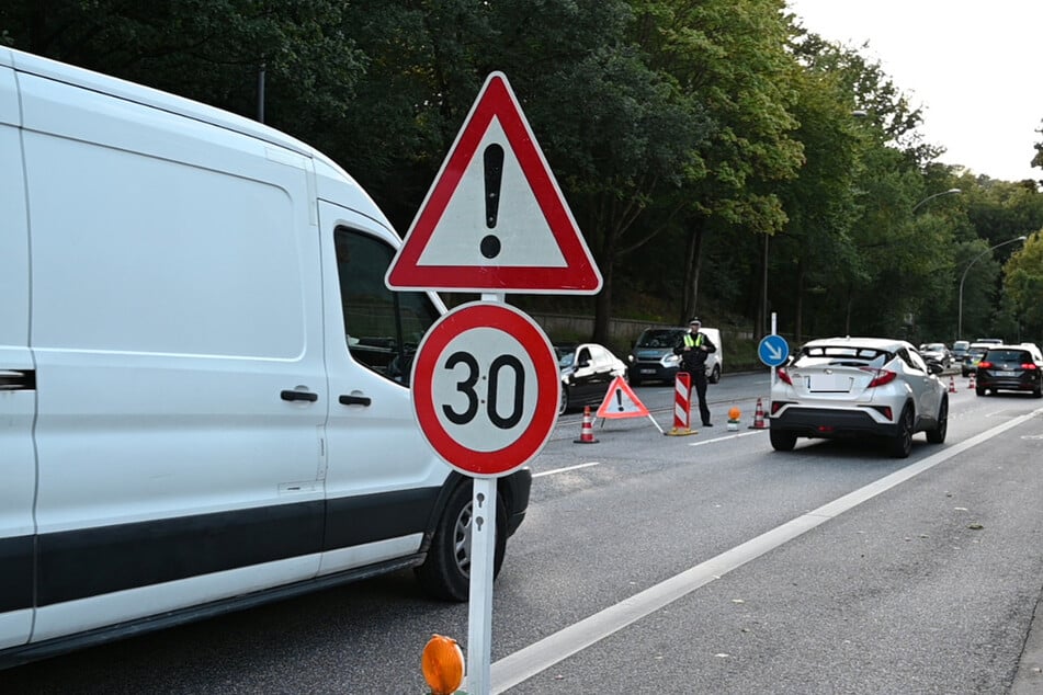 Die Polizei kontrollierte zahlreiche Autofahrer.