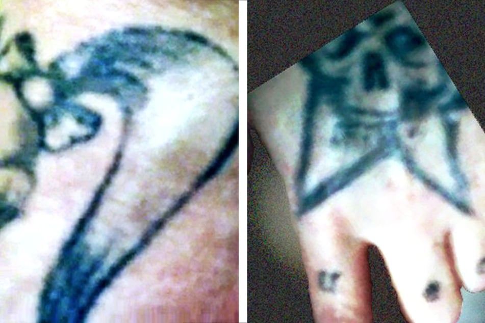 Sexueller Missbrauch eines Mädchens: Wer erkennt diese Tattoos?