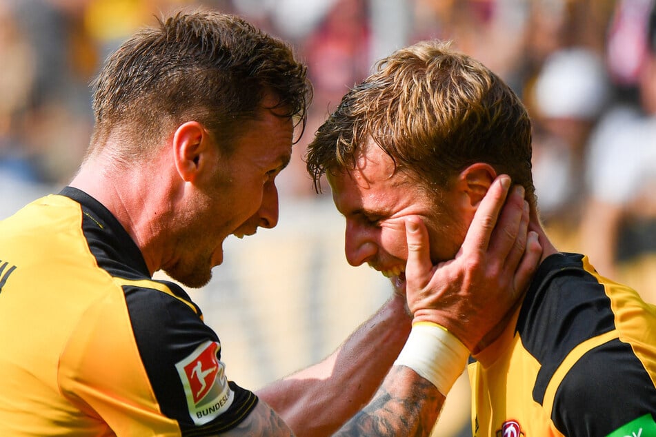 Michael Sollbauer (35) und Christoph Daferner (27, v.l.) hatten in der 2. Liga nicht allzu viel zu feiern.