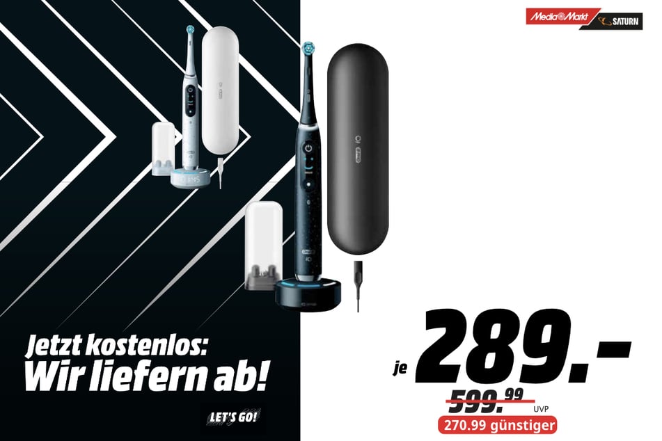 ORAL-B iO 10 
für 289 statt 599,99 Euro.