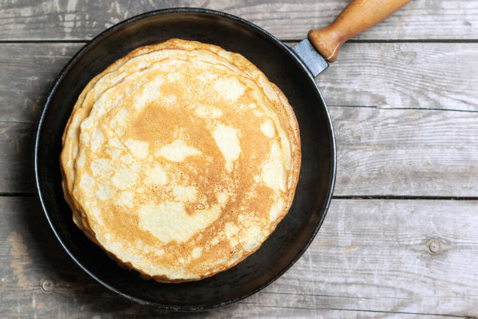 Ob süß oder herzhaft: Jeder mag Pfannkuchen. Doch die Rezept-Idee von Ian "Moose" Abrahams rief bei seinen Followern nur blankes Entsetzen hervor. (Symbolbild)