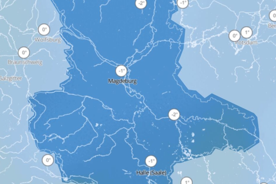 Eiskalte Nächte: In Sachsen-Anhalt lagen die Temperaturen schon unter dem Gefrierpunkt.