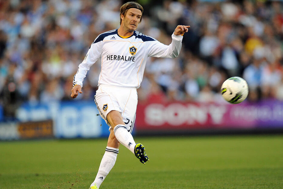 David Beckham war Bryan Gauls Teamkollege bei Los Angeles Galaxy.