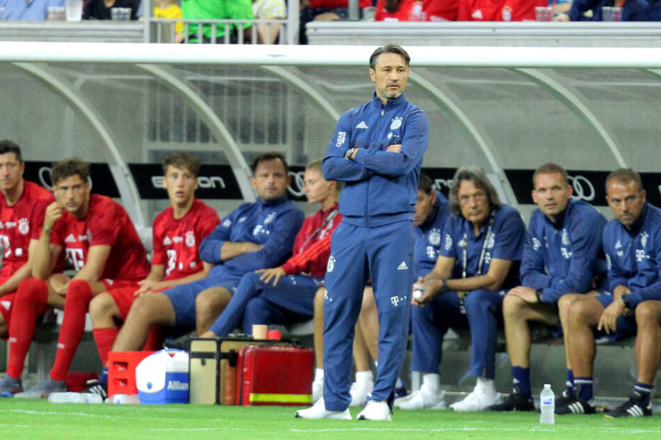 Niko Kovac beim Testspiel gegen Real Madrid in Houston, USA.