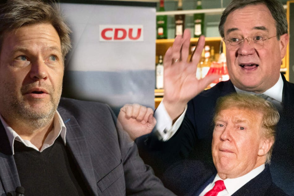 Nach Trump-Schelte: Armin Laschet poltert gegen Grünen-Chef Habeck