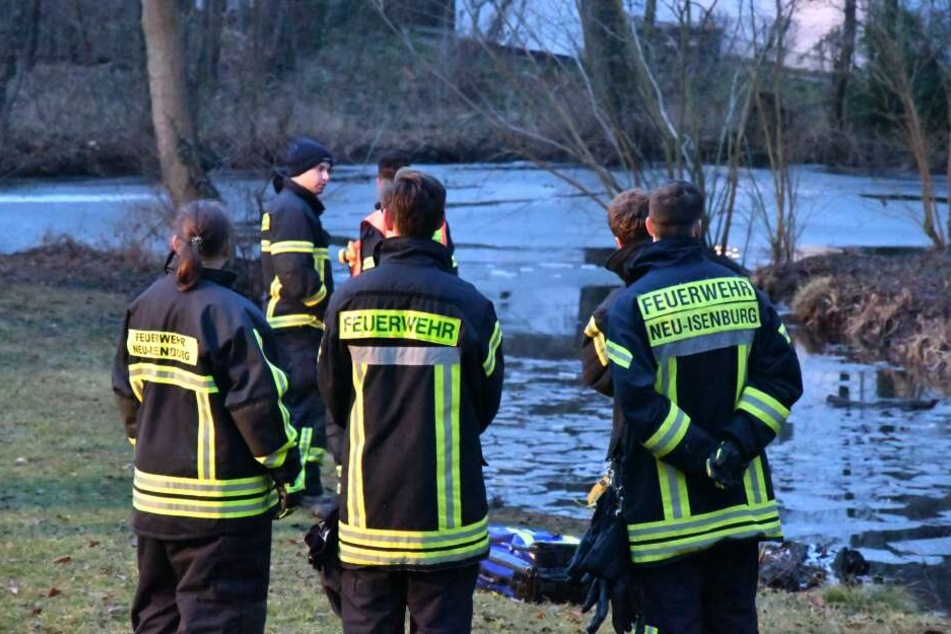 Bis in die frühen Abendstunden suchte die Feuerwehr nach der verschollenen Bulldogge - ohne Erfolg.