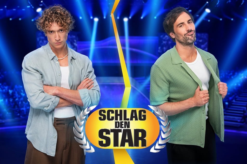 Max Giesinger (36, r.) und Daniel Donskoy (34) duellierten sich bei "Schlag den Star" bis in die Nacht.