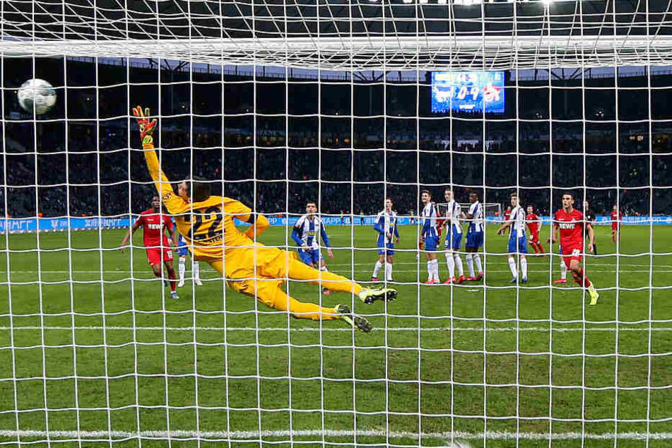 Mark Uth trifft zum 5:0.