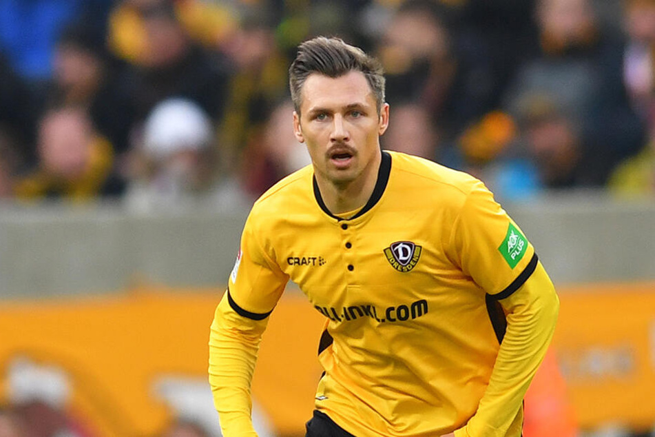 Sören Gonther spielt seine zweite Saison bei Dynamo. Auf einen erneuten Abstiegskampf hat der 32-Jährige keine Lust.