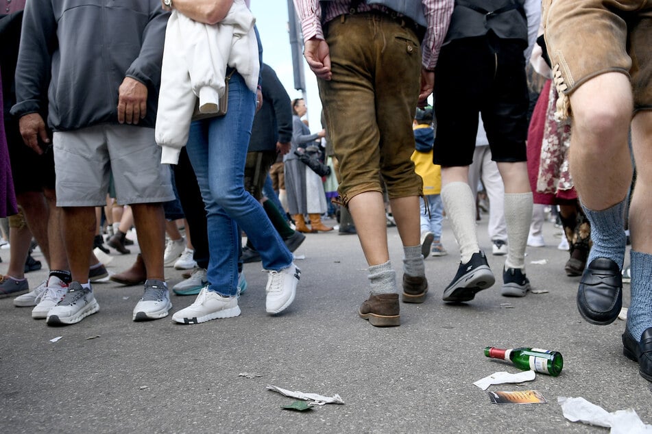 Zwischenzeitlich ging es auf der Wiesn weder vor noch zurück.