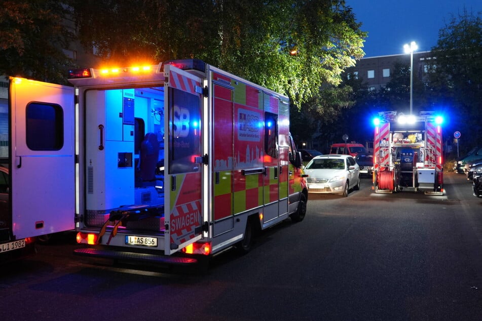 Polizei, Feuerwehr und Rettungswagen waren vor Ort.