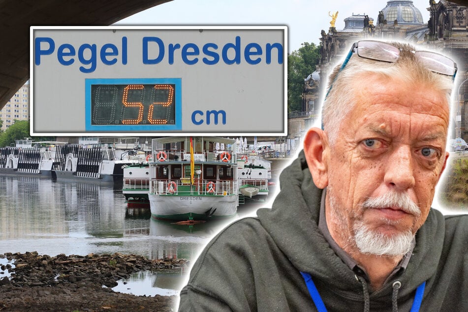 Dresden: Elbe macht sich langsam dünne: Weiße Flotte sagt am Dienstag alle Fahrten ab