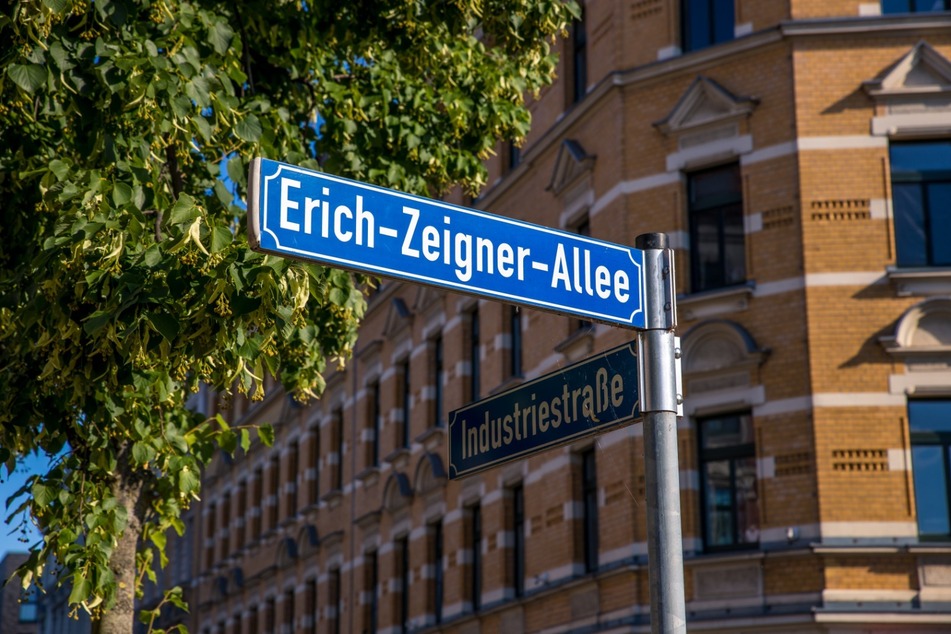 Unbekannte brachen in ein Bürogebäude in der Erich-Zeigner-Allee ein. (Archivbild)