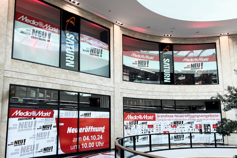 MediaMarkt Münster in den Arkaden auf der Ludgeristraße 100.