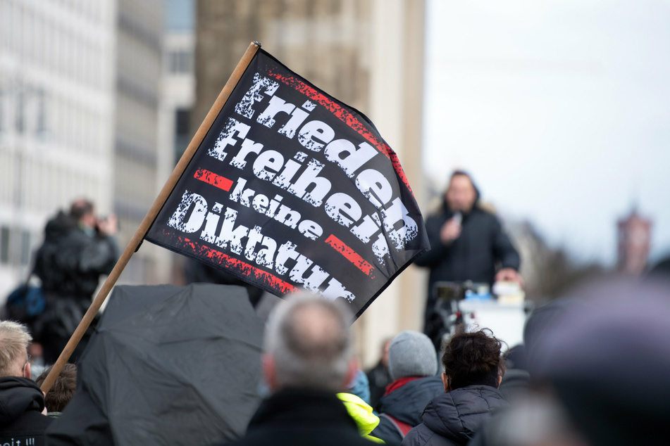 Die "Querdenker"-Demo in Berlin darf nicht stattfinden. (Archivbild)