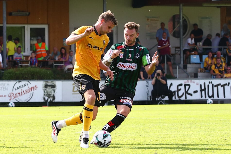 Mit Christoph Daferner (27, l.) gab's für Michael Sollbauer (35, r.) einige Duelle.