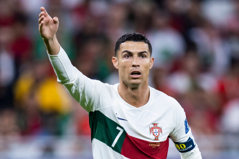 Cristiano Ronaldo wurde beim WM-Aus der portugiesischen Nationalmannschaft gegen Marokko eingewechselt, konnte die Niederlage aber nicht verhindern.