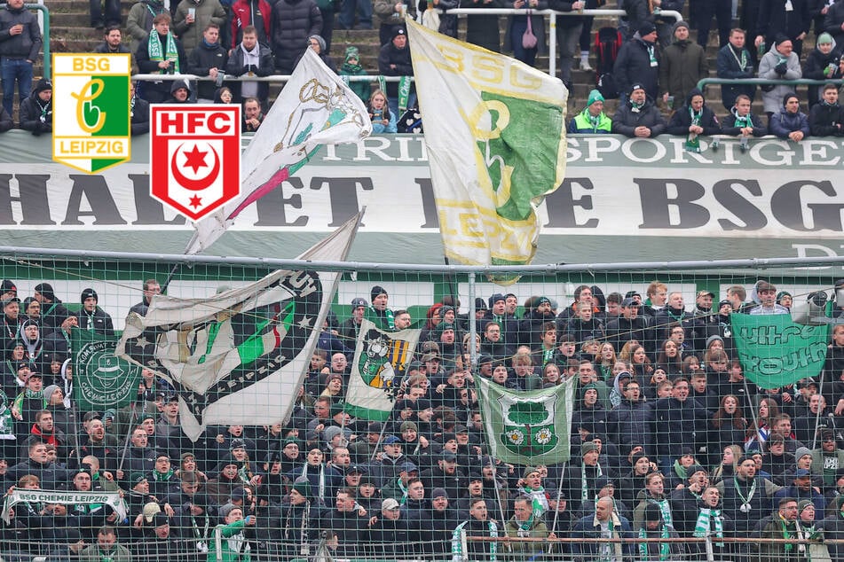 Hochrisikospiel Chemie Leipzig gegen Halle im Liveticker: 1000 Polizisten vor Ort!