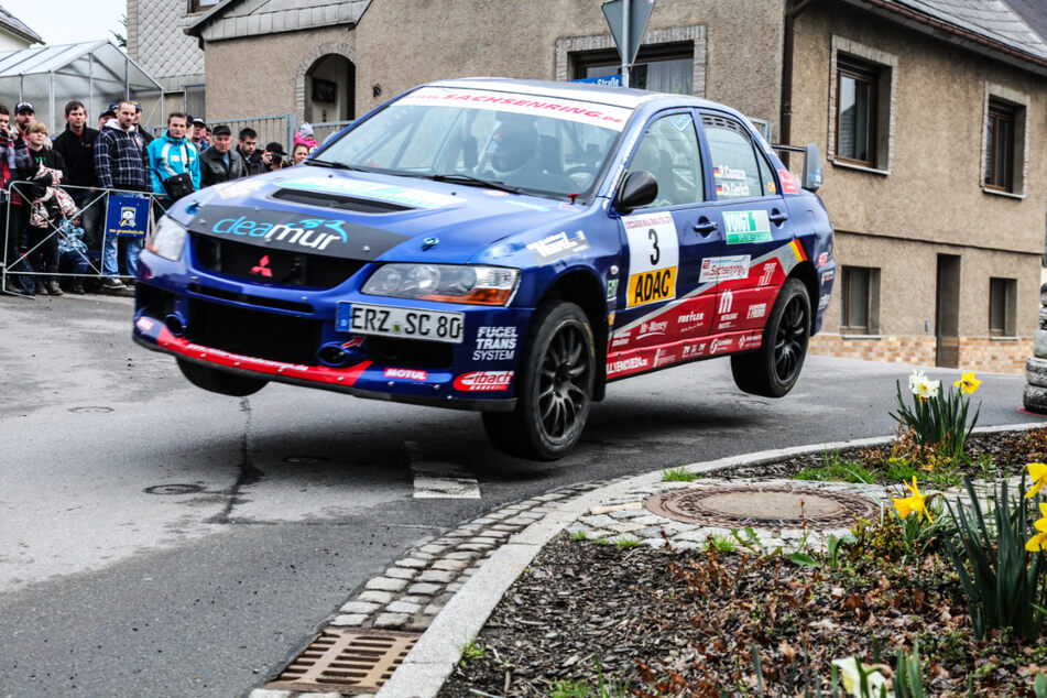 Dieses Wochenende findet die 57. ADAC Rallye Erzgebirge am Sachsenring statt. (Archivbild)