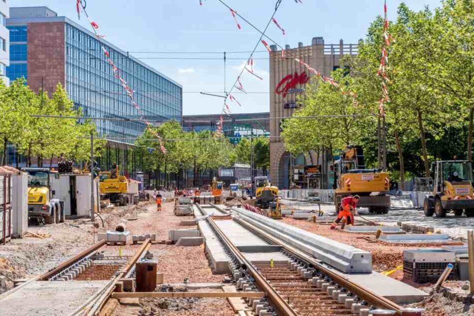 Die Mega-Baustelle in der Innenstadt stresst Einzelhändler und Kunden.