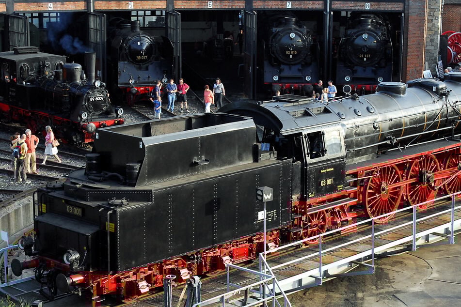 Beim Museumstag des Eisenbahnmuseums darf man hinter die Kulissen blicken. (Archivfoto)