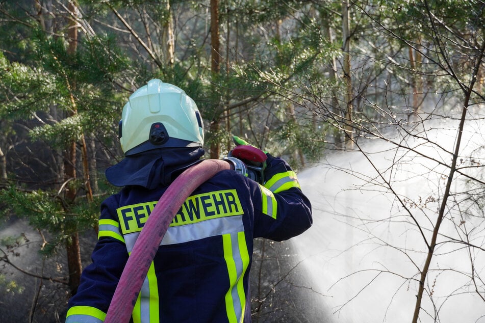 Am Dienstag waren noch 15 Kameraden mit Restlöscharbeiten beschäftigt.