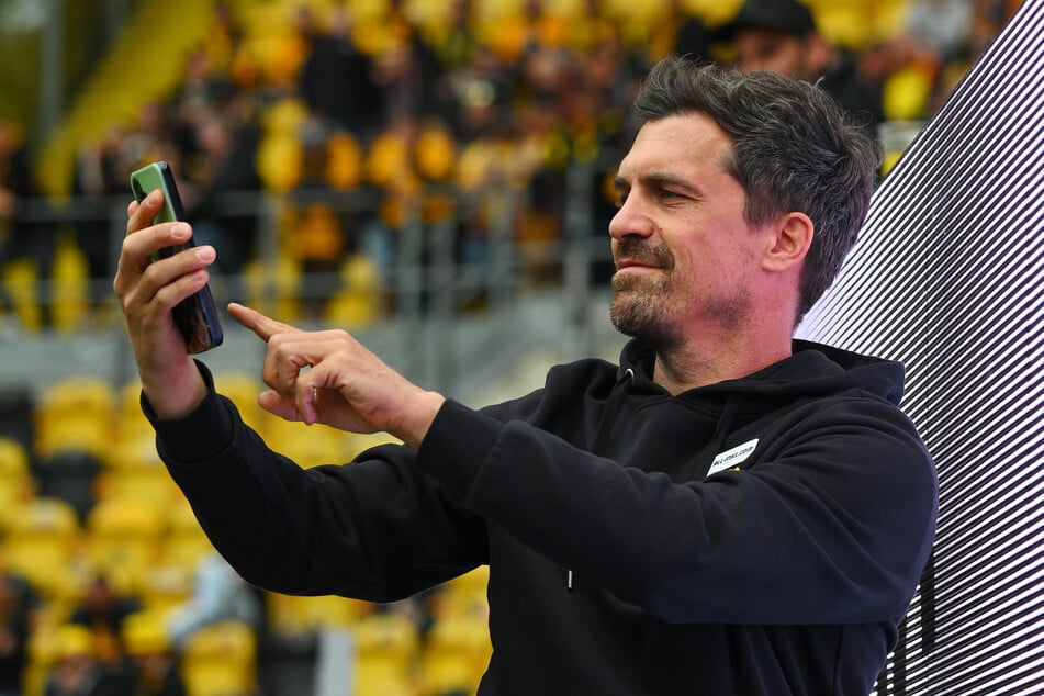 Das Handy kann der Coach leider nicht ganz ausschalten.