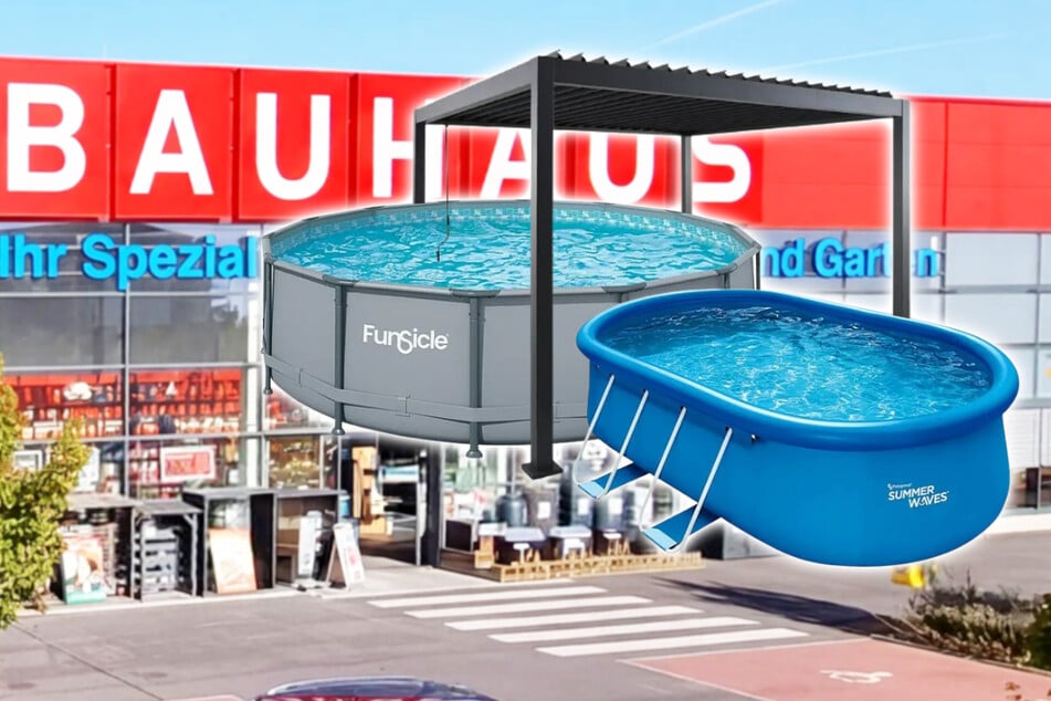 Sommermöbel und Pools gibt's hier für kurze Zeit zu starken Preisen