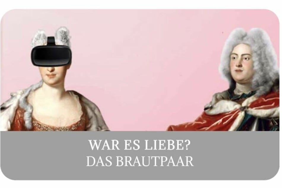 Die Habsburger Kaisertochter und der Wettiner Sachsen-Prinz.