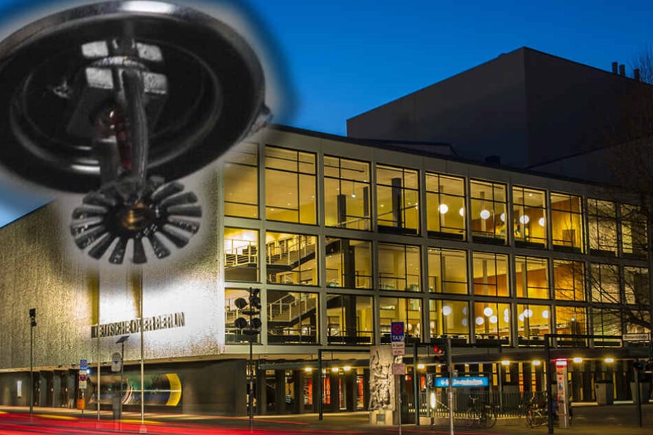 Durch eine defekte Sprinkleranlage kam es in der Deutschen Oper Berlin zu einem Wasserschaden.
