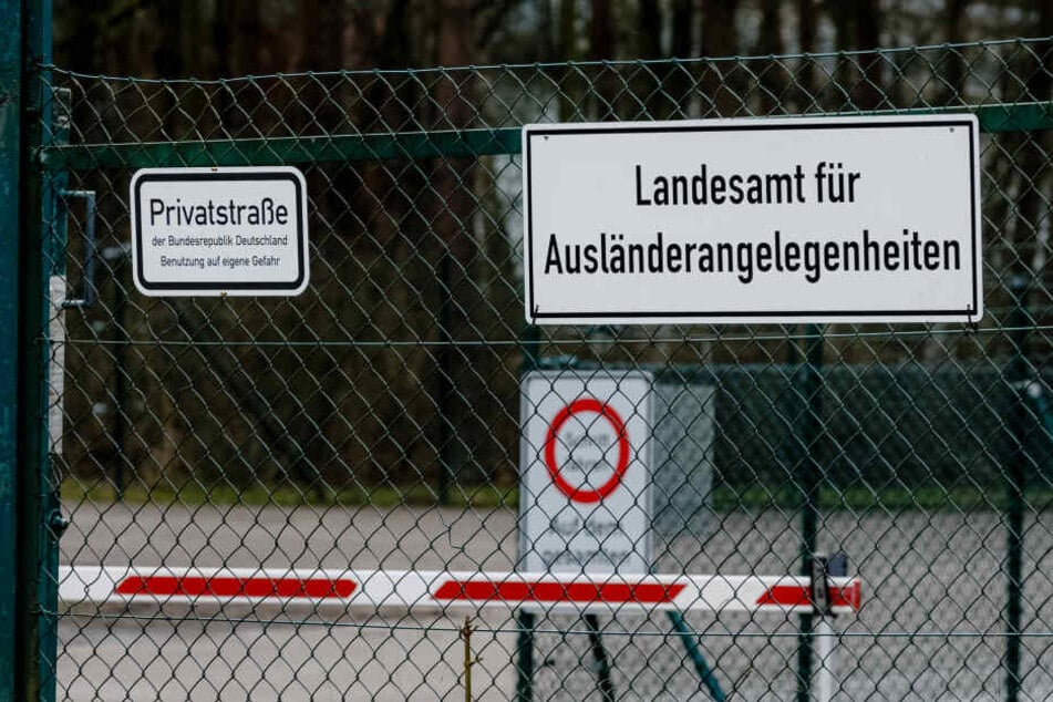 Der Eingangsbereich zur Flüchtlingsunterkunft Boostedtzu, in der die Kriminalität nach Angaben eines Sprechers des Innenministeriums in den vergangenen Monaten gestiegen sei.