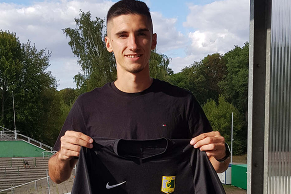 Elvir Ibisevic ist der vorerst letzte Neuzugang für Chemie Leipzig. Der 21-jährige Mittelstürmer kommt aus Slowenien nach Leutzsch.