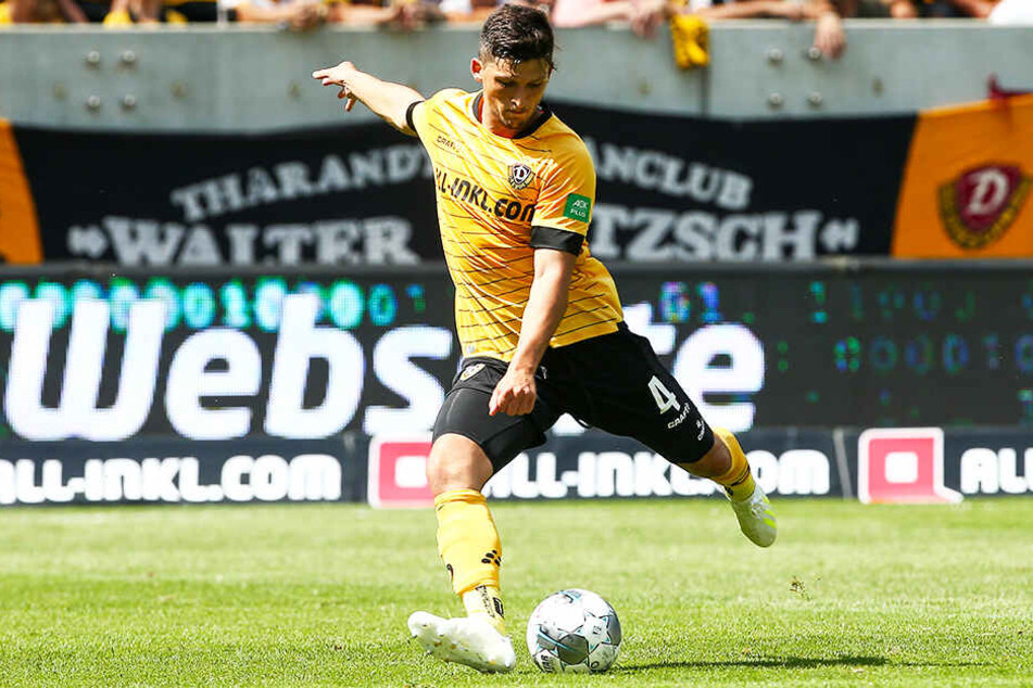 Darf aus der Distanz schießen: Jannis Nikolaou.