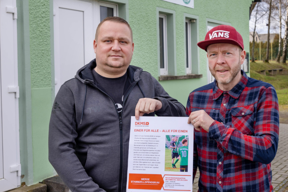 Chemnitz: Fußballspieler aus Chemnitz an Leukämie erkrankt: So will ihm sein Verein helfen