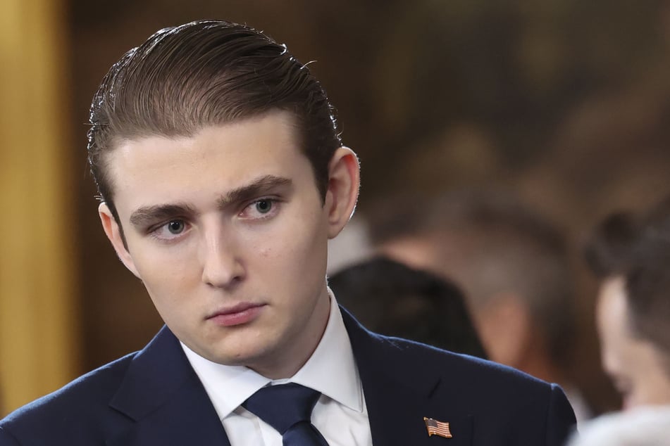 Barron Trump (19) habe für sein Date eine gesamte Etage des "Trump Tower" absperren lassen.