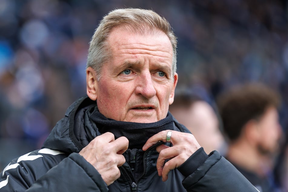 FCM-Interimstrainer Petrik Sander (64) war nach dem Heimsieg gedanklich schon bei der nächsten Partie.