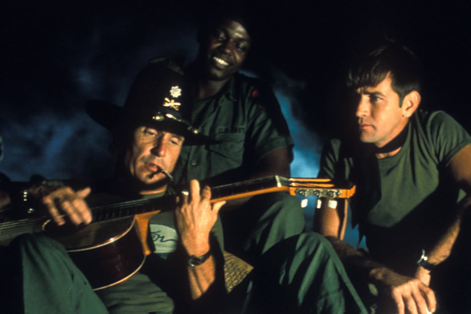 Robert Duvall (l.) won an Oscar for his memorable role in Apocalypse Now.