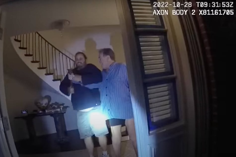 David DePape (l.) broke into the couple's San Francisco home and bludgeoned Paul Pelosi in a horrifying attack captured on police bodycam.