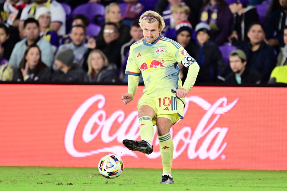 Emil Forsberg (33) tritt im MLS-Finale am Samstag mit seinen New York Red Bulls gegen Los Angeles Galaxy an.