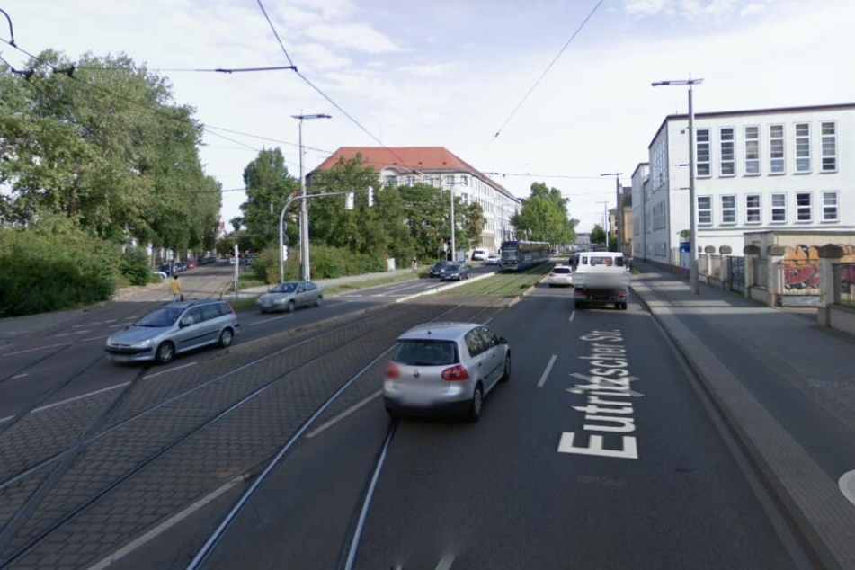 Ebenfalls betroffen: Die Eutritzscher Straße im Leipziger Norden.