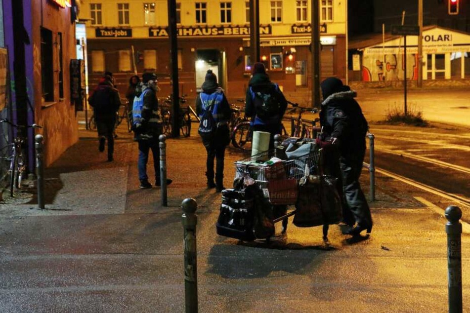 In Berlin wurden Obdachlose gezählt.