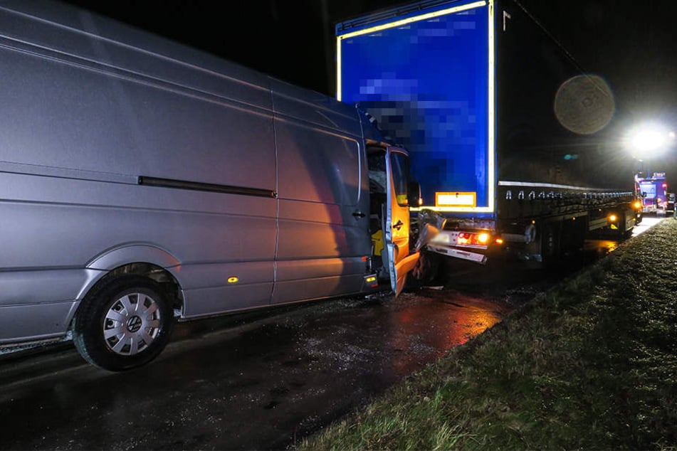 Die A72 musste für eine Stunde voll gesperrt werden.